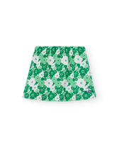 Green Wallpaper Wombat Skirt PRODUCT FRONT