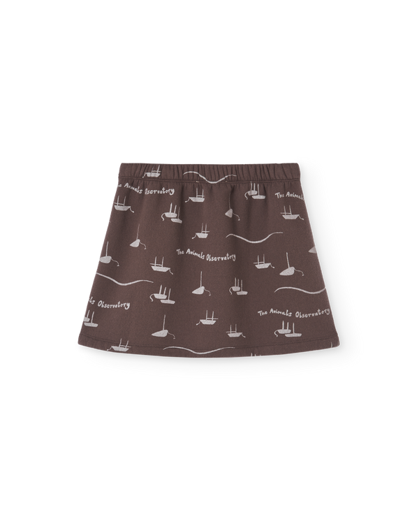 Walnut Wombat Skirt PRODUCT BACK