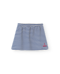 Blue Stripes Wombat Skirt