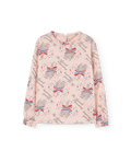 Rose Eiffel Seagull Blouse
