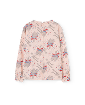 Rose Eiffel Seagull Blouse PRODUCT BACK