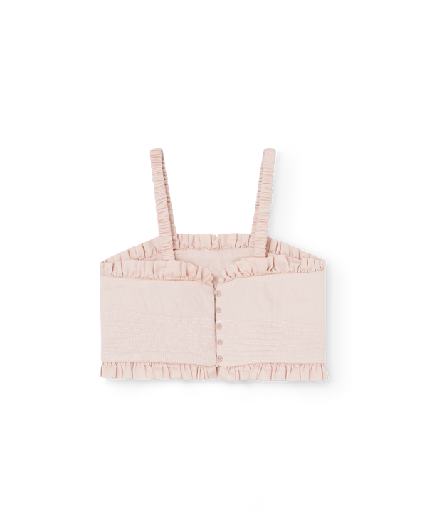 Rose Quail Corset PRODUCT BACK