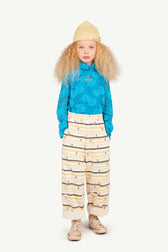 White Unique Elephant Pants MODEL FRONT