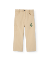 Beige Condor Pants PRODUCT FRONT