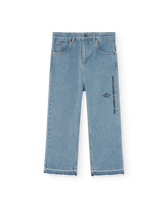 Blue Symbol Ant Jeans PRODUCT FRONT