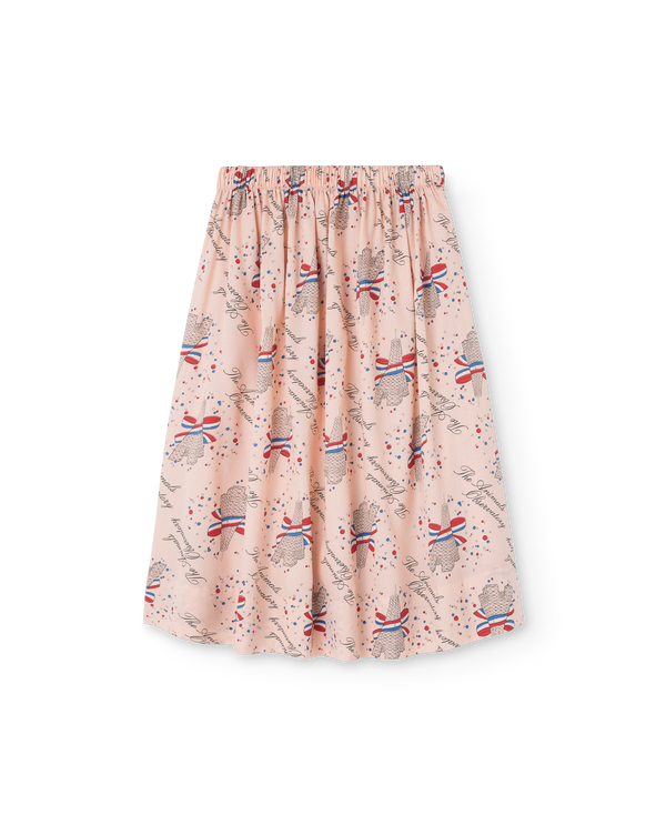 Rose Eiffel Woven Ladybug Skirt PRODUCT BACK