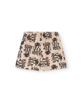 Brown Shrimp Skort PRODUCT BACK