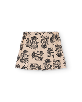 Brown Shrimp Skort PRODUCT FRONT