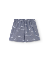 Navy Shrimp Skort PRODUCT BACK