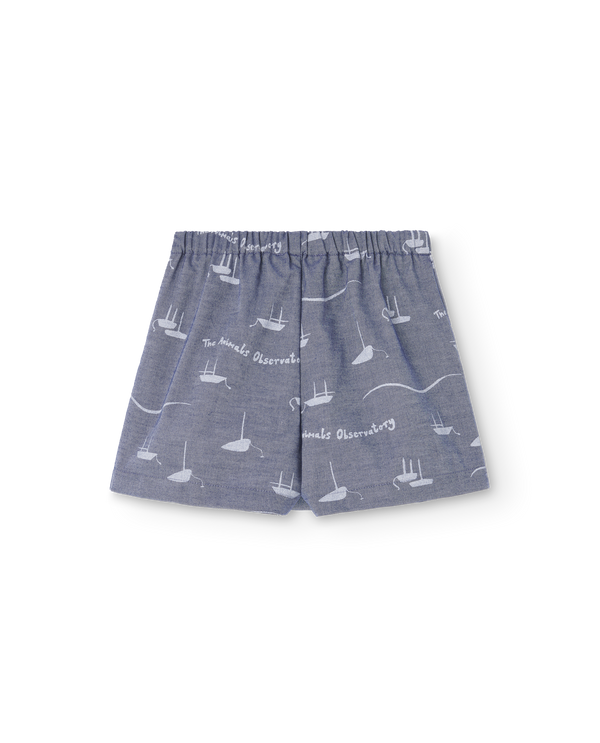 Navy Shrimp Skort PRODUCT BACK