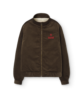 Walnut Tiger Corduroy Jacket PRODUCT FRONT