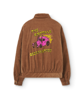 Brown Tiger Corduroy Jacket PRODUCT BACK