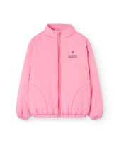 Pink Crocodile Padded Jacket PRODUCT FRONT