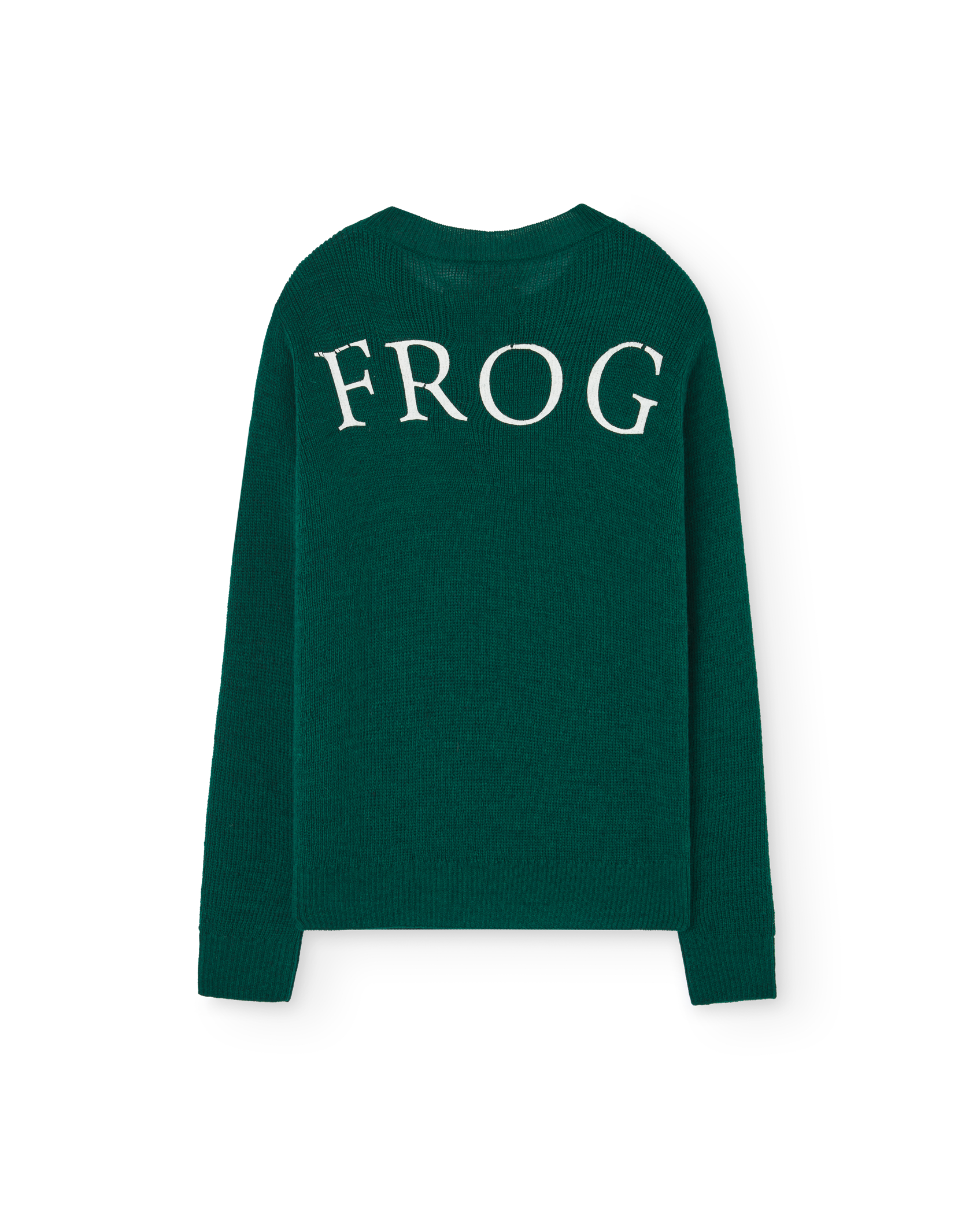 Frog Green Bull Sweater PRODUCT BACK