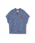 Blue Symbol Bat Vest