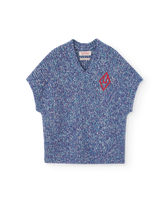 Blue Symbol Bat Vest PRODUCT FRONT