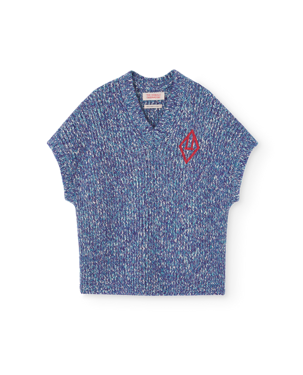 Blue Symbol Bat Vest PRODUCT FRONT