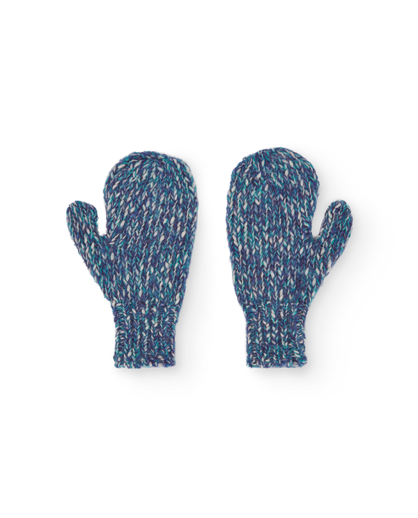 Blue Squid Mittens PRODUCT BACK