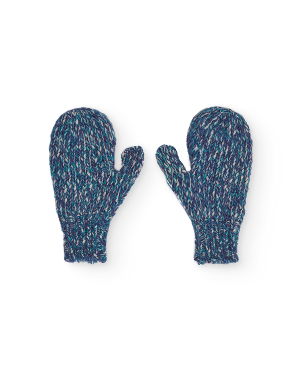Blue Squid Mittens PRODUCT FRONT