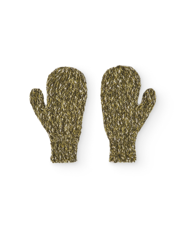 Green Squid Mittens PRODUCT BACK