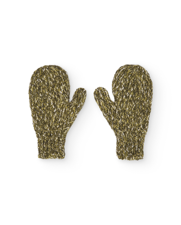 Green Squid Mittens PRODUCT FRONT