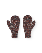 Brown Squid Mittens PRODUCT BACK