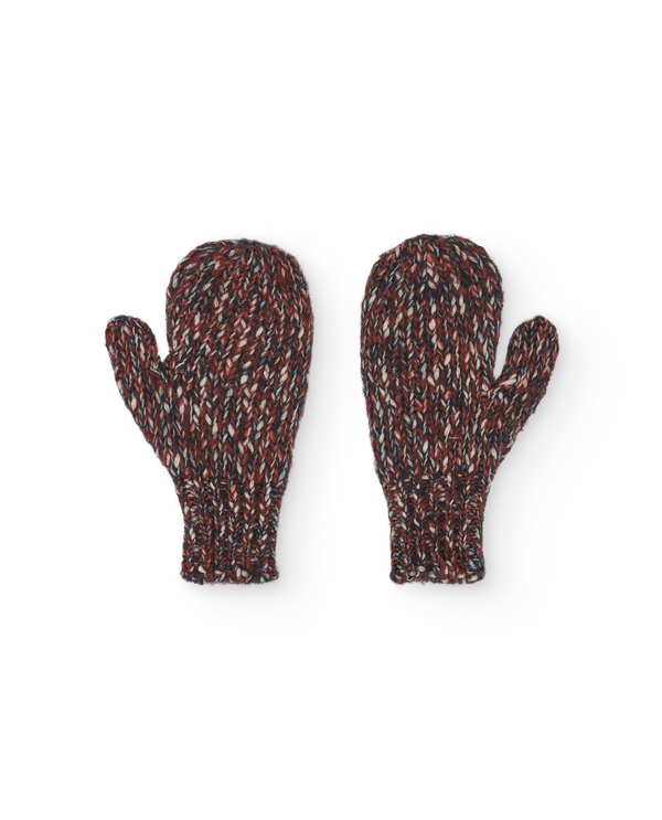 Brown Squid Mittens PRODUCT BACK