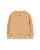 Brown Jackal Baby Sweatshirt PRODUCT BACK
