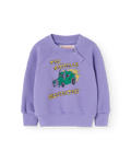 Purple Jackal Baby Sweatshirt