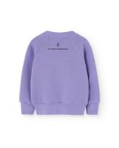 Purple Jackal Baby Sweatshirt PRODUCT BACK