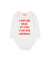 White Wasp Bodysuit PRODUCT FRONT