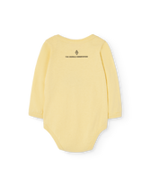 Cream Yellow Wasp Bodysuit PRODUCT BACK