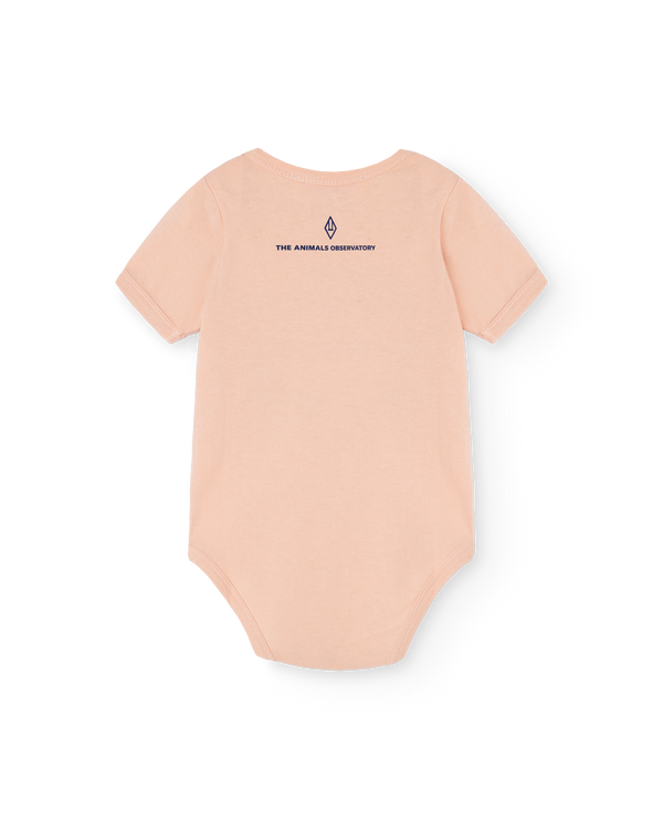 Rose Chimpanzee Baby Bodysuit PRODUCT BACK
