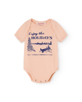 Rose Chimpanzee Baby Bodysuit PRODUCT FRONT