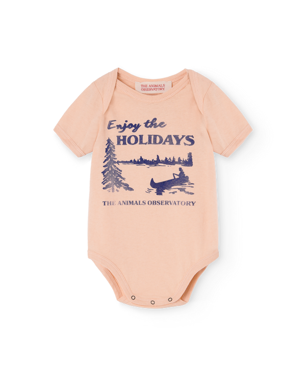Rose Chimpanzee Baby Bodysuit PRODUCT FRONT