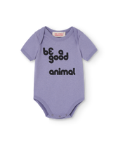Purple Chimpanzee Bodysuit PRODUCT FRONT