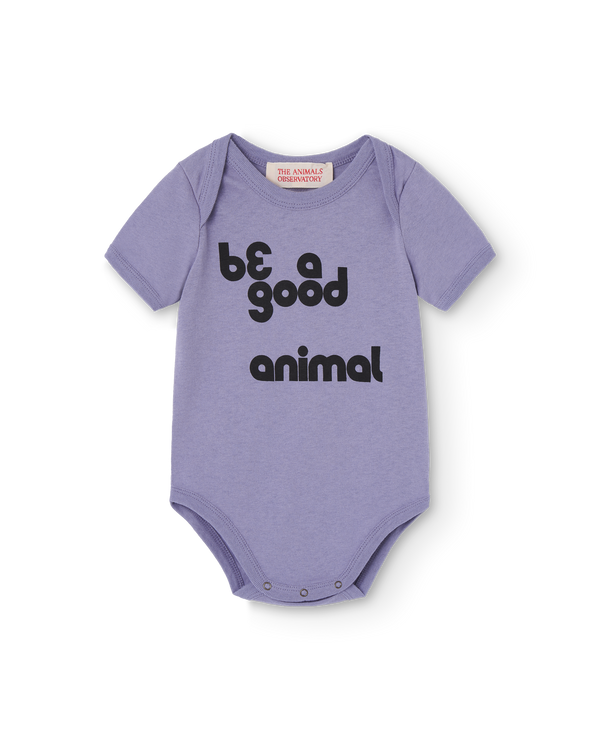 Purple Chimpanzee Bodysuit PRODUCT FRONT