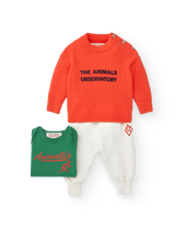 Green Chimpanzee Bodysuit MODEL FRONT