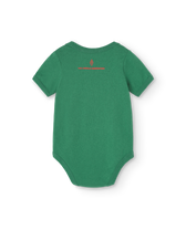 Green Chimpanzee Bodysuit PRODUCT BACK