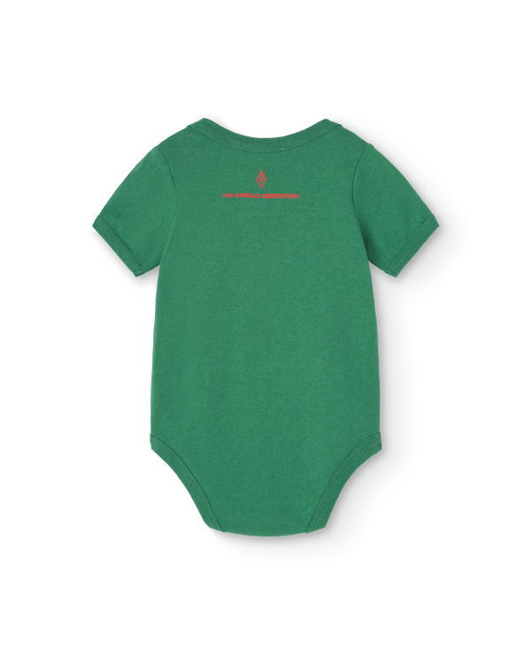 Green Chimpanzee Bodysuit PRODUCT BACK