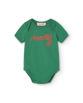 Green Chimpanzee Bodysuit PRODUCT FRONT