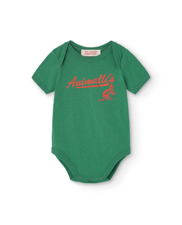 Green Chimpanzee Bodysuit PRODUCT FRONT