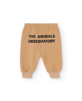 Brown Sloth Baby Sweatpants PRODUCT BACK