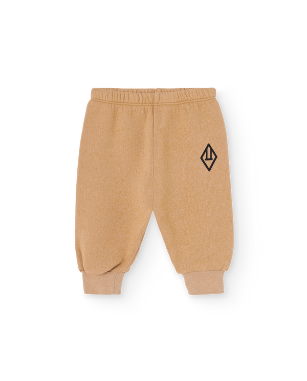 Brown Sloth Baby Sweatpants PRODUCT FRONT