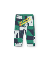 Green Penguin Baby Leggings PRODUCT BACK