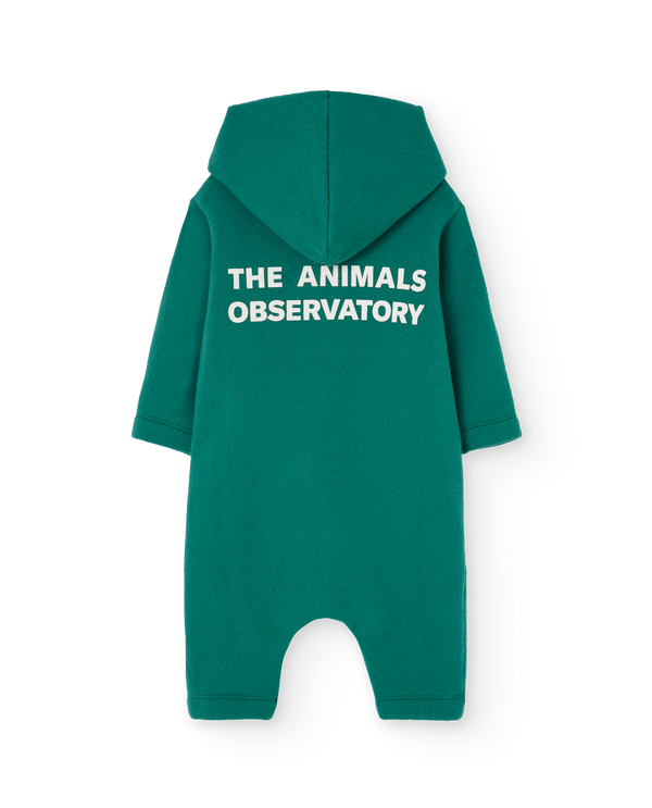 Green Rat Baby Jumpsuit PRODUCT BACK