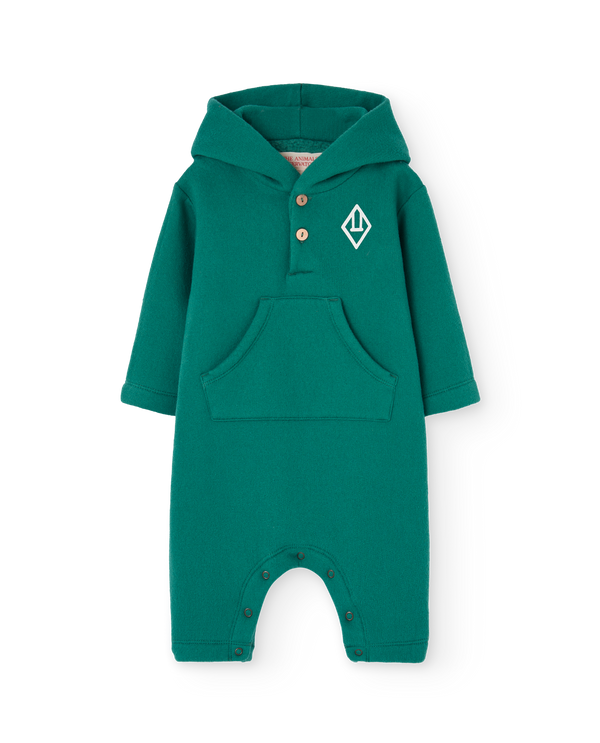 Green Rat Baby Jumpsuit PRODUCT FRONT