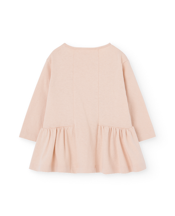 Rose Wildebeest Baby Dress PRODUCT BACK