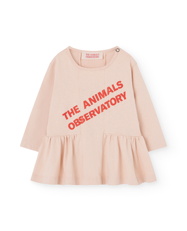 Rose Wildebeest Baby Dress PRODUCT FRONT