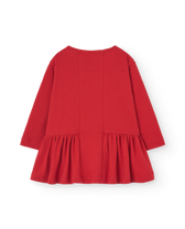 Red Wildebeest Baby Dress PRODUCT BACK